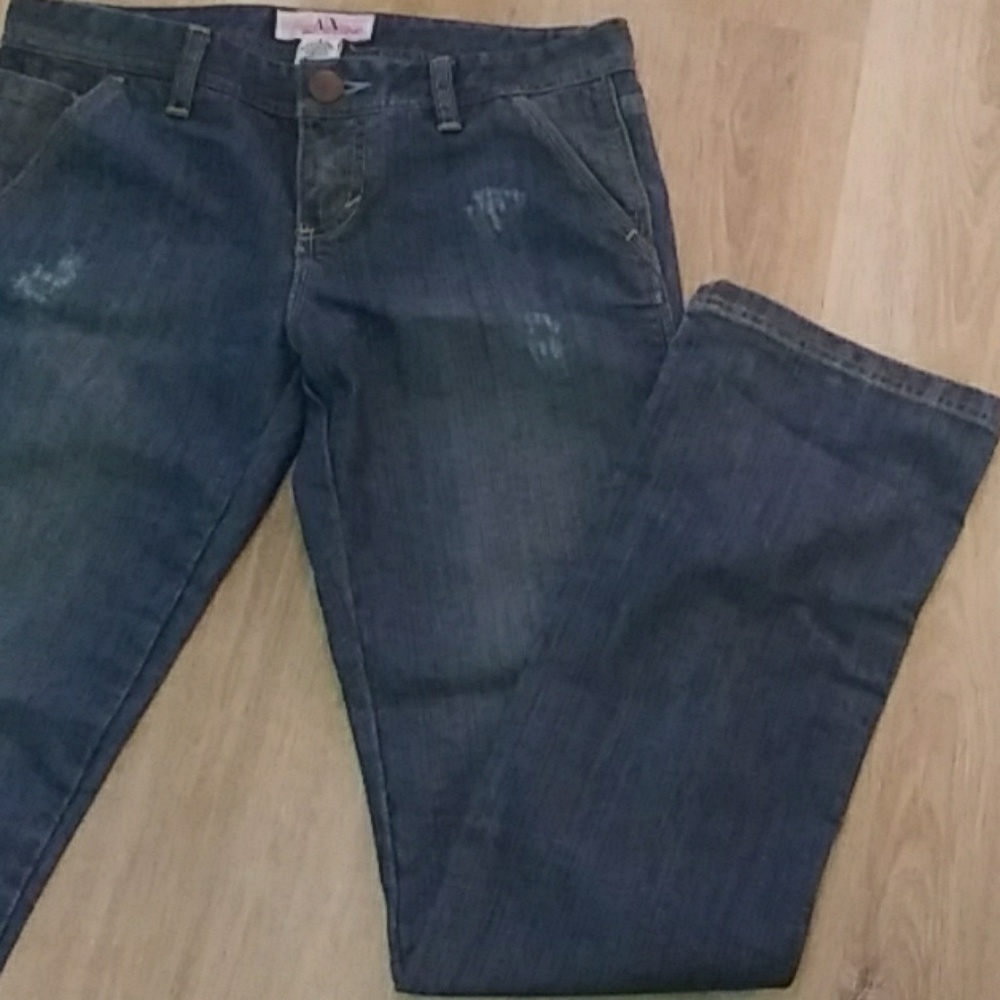 Armani Exchange distressed jeans